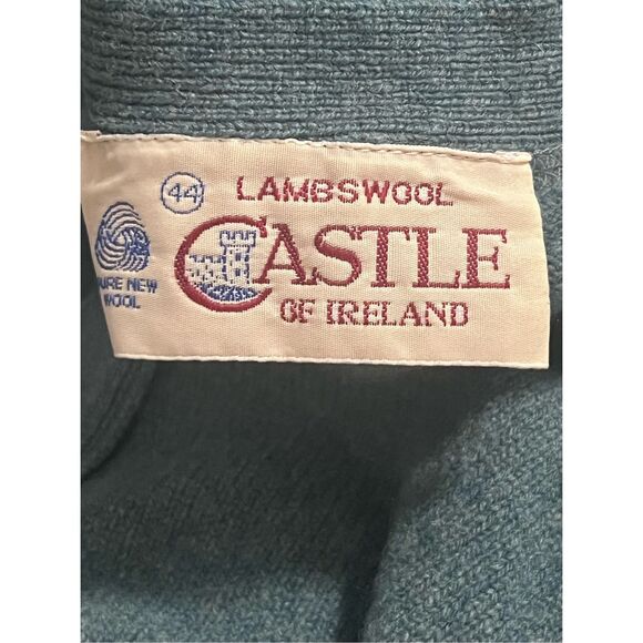 Castle of Ireland 60's/70's Lambswool Cardigan grandpa 44 Large - Picture 4 of 4